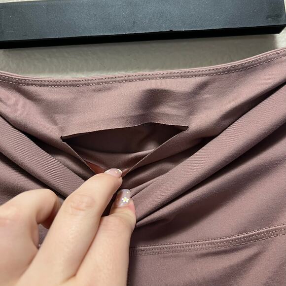 Girlfriend Collective Pink High Rise Athleisure Leggings Size Medium - Picture 5 of 8